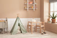 Afbeelding laden in Galerijviewer, Tipi tent Licht groen mini Kids Plus