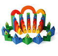 Afbeelding laden in Galerijviewer, Bauspiel Gekleurde Hoekblokken - Set van 50 Kids Plus