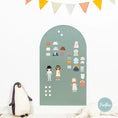 Afbeelding laden in Galerijviewer, Ferflex Boogmagneetbord Emerald (100 x 58 cm) Kids Plus