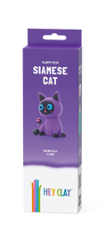 Afbeelding laden in Galerijviewer, HeyClay Fluffy Pets Siamese Cat Kids Plus