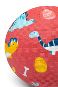 Afbeelding laden in Galerijviewer, Little L – Rubber bal Dino’s 13cm Kids Plus