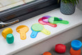 Afbeelding laden in Galerijviewer, TickiT – Translucent Color Paddles (6 stuks) Kids Plus