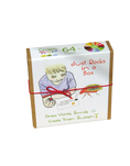 Afbeelding laden in Galerijviewer, Crayon Rocks Just Rocks in a box - 2 x 32 kleuren - 64 krijtjes in een kraft doos Kids Plus