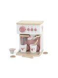 Afbeelding laden in Galerijviewer, Label Label – Houten Espresso Machine – Pink Kids Plus