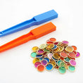 Afbeelding laden in Galerijviewer, Magnetische Sticks met Munten (100-delig) Kids Plus