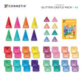 Afbeelding laden in Galerijviewer, Connetix – Castle Glitter Pack 48 stuks Kids Plus