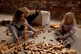 Afbeelding laden in Galerijviewer, Blokken in Dienblad (30 stuks, Naturel) Kids Plus