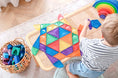 Afbeelding laden in Galerijviewer, Connetix Rainbow Shape Expansion Pack 36 pc - Kids Plus
