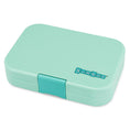 Afbeelding laden in Galerijviewer, Yumbox Original - lekvrije Bento box lunchbox - 6 vakken - Serene Aqua / Paris tray Kids Plus