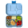 Afbeelding laden in Galerijviewer, Yumbox Original - lekvrije Bento box lunchbox - 6 vakken - Hazy Gray / Paris tray Kids Plus