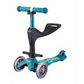 Afbeelding laden in Galerijviewer, Mini Micro Step 3in1 Deluxe Push IJsblauw Kids Plus