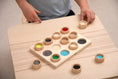 Afbeelding laden in Galerijviewer, TickiT® Touch & Match Board – Sensorisch Matchspel van Hout Kids Plus