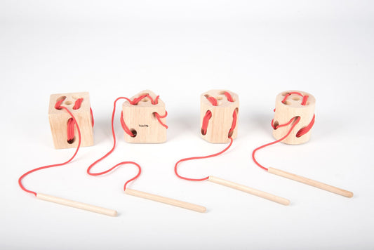 Tickit Natuurlijke Houten Vetervormen Kids Plus