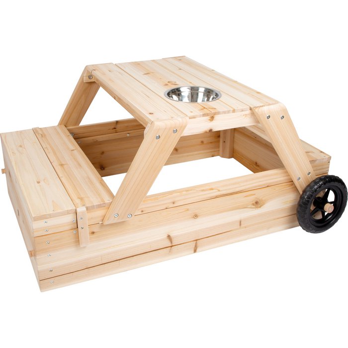 Small foot Zand-modder tafel