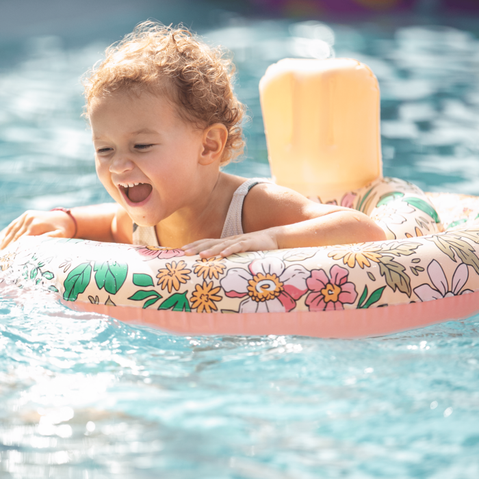 Swim Essentials | Blossom | Meerkleurige Baby Float 0-1 jaar