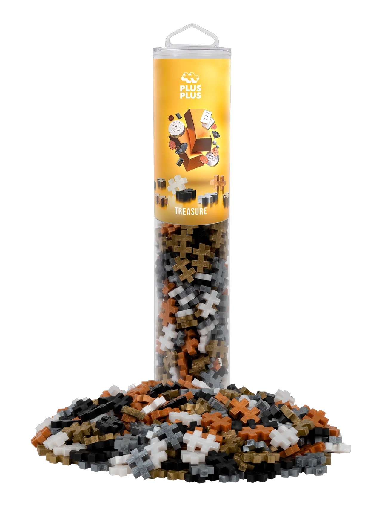 Plus-Plus Treasure Mix: 240-delige Tube Kids Plus