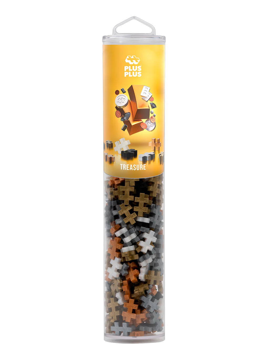 Plus-Plus Treasure Mix: 240-delige Tube Kids Plus