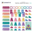 Afbeelding laden in Galerijviewer, CONNETIX Pastel Creative Pack – 104 stuks Kids Plus
