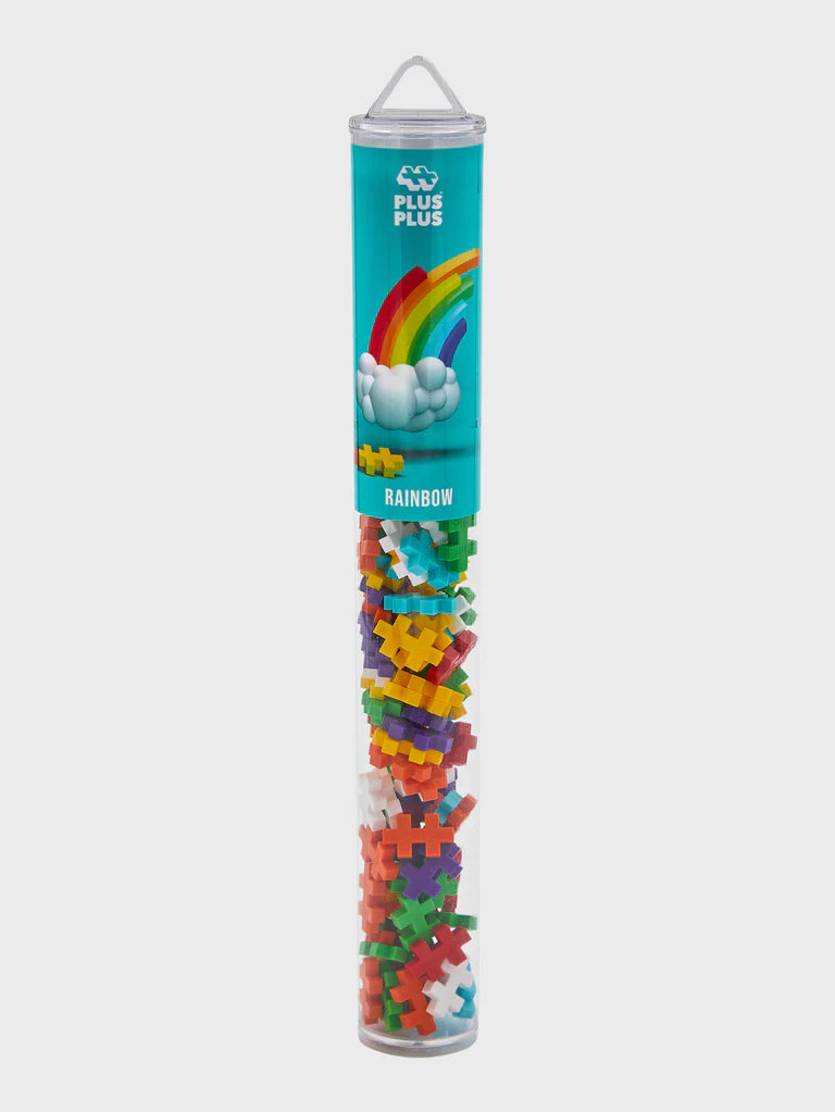 Tube rainbow Plus-Plus 100 stuks