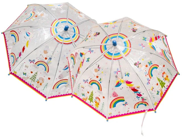 Rainbow Fairy Transparant - Van Kleur Veranderende Paraplu