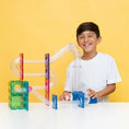 Afbeelding laden in Galerijviewer, CONNETIX Ball Run Launcher Pack – 47 stuks Kids Plus
