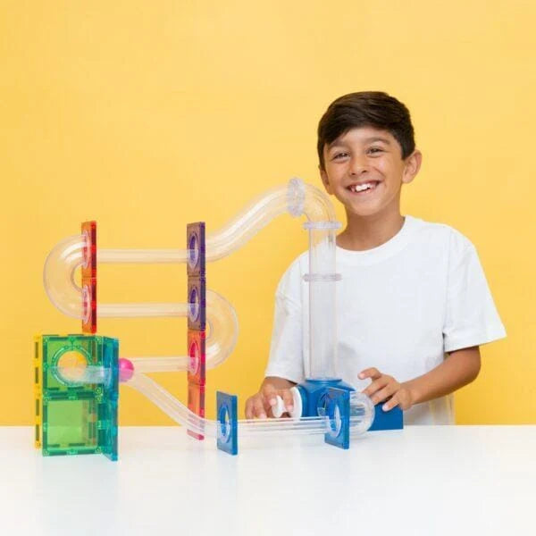 CONNETIX Ball Run Launcher Pack – 47 stuks Kids Plus