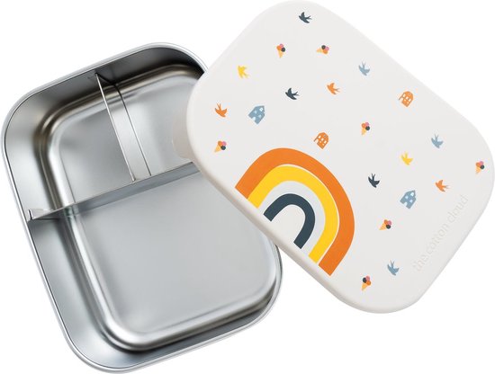 The Cotton Cloud lunchbox rvs rainbow