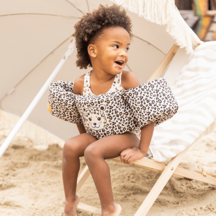 Swim Essentials | Safari Chique | Beige Puddle Jumper 2-6 jaar