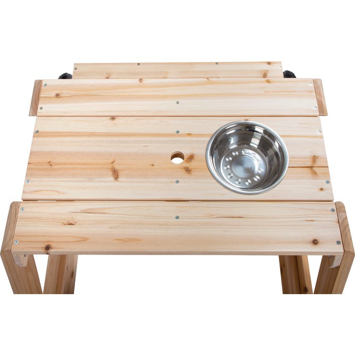 Small foot Zand-modder tafel