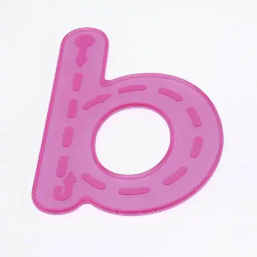 TickiT® SiliShapes Trace Alphabet – Roze Siliconen Letters (Set van 26) Kids Plus