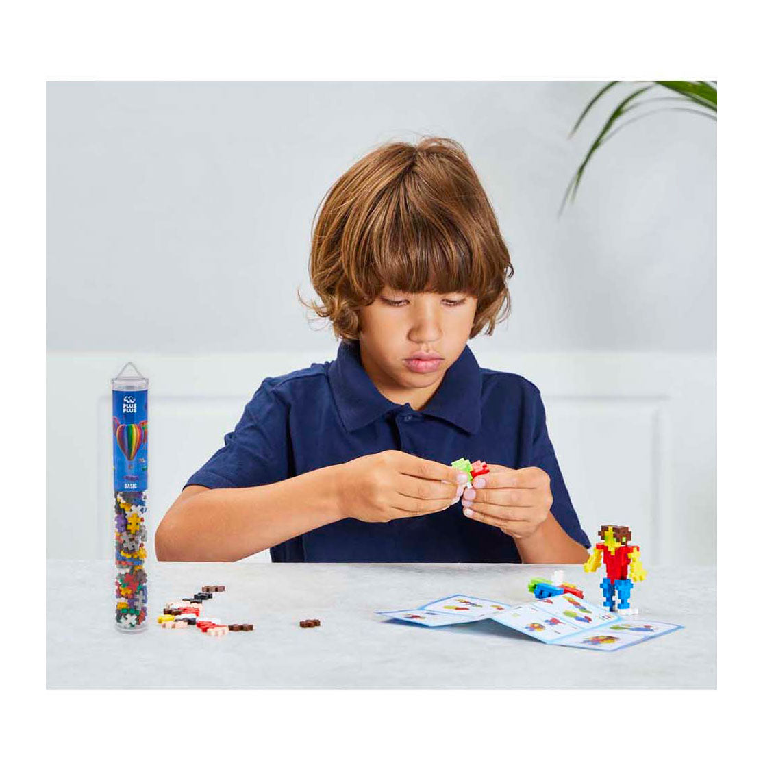 Plus-Plus Basic Tube – 100 stuks Kids Plus