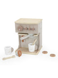 Afbeelding laden in Galerijviewer, Label Label – Houten Espresso Machine – Nougat Kids Plus
