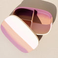 Afbeelding laden in Galerijviewer, GRAND SILICONE LUNCHBOX MAUVE ROSE OMBRE
