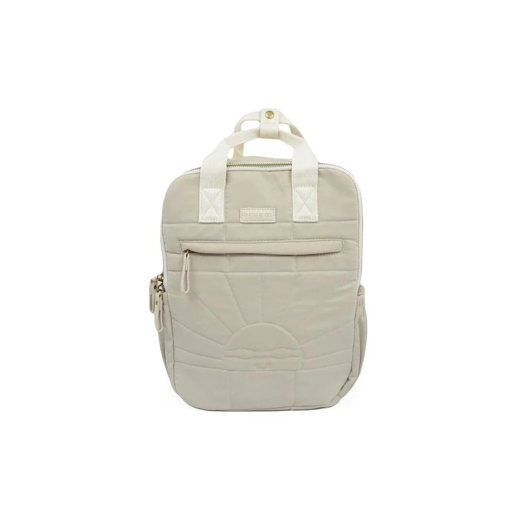 Grech & Co Junior Backpack Creamy White