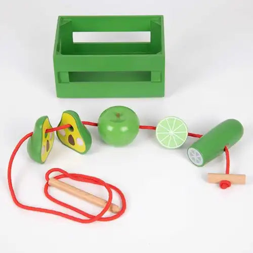TickiT® – Houten Sorteerset met Fruit & Groentekratten Kids Plus