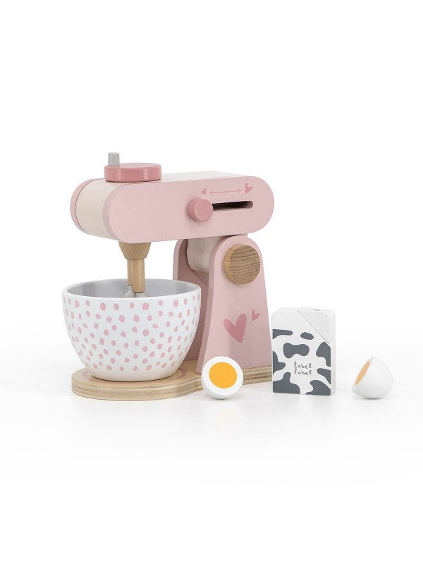 Label Label – Houten Keukenmixer – Pink Kids Plus