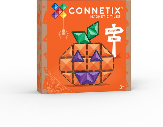 CONNETIX Halloween Pumpkin Pack – 17 stuks Kids Plus