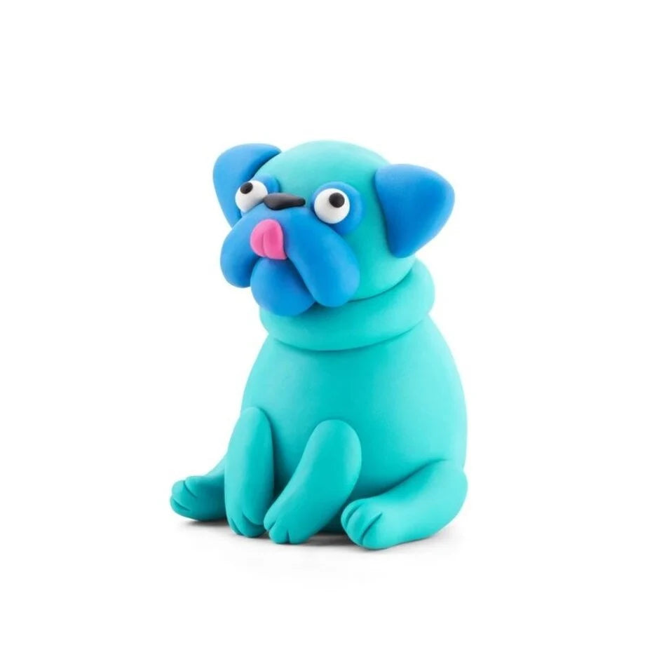 Hey Clay – Pug – 3 potjes Kids Plus