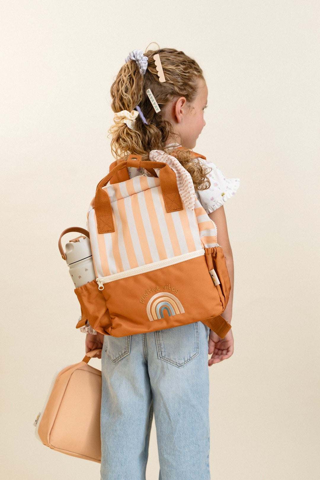 The Cotton Cloud Backpack Rainbow