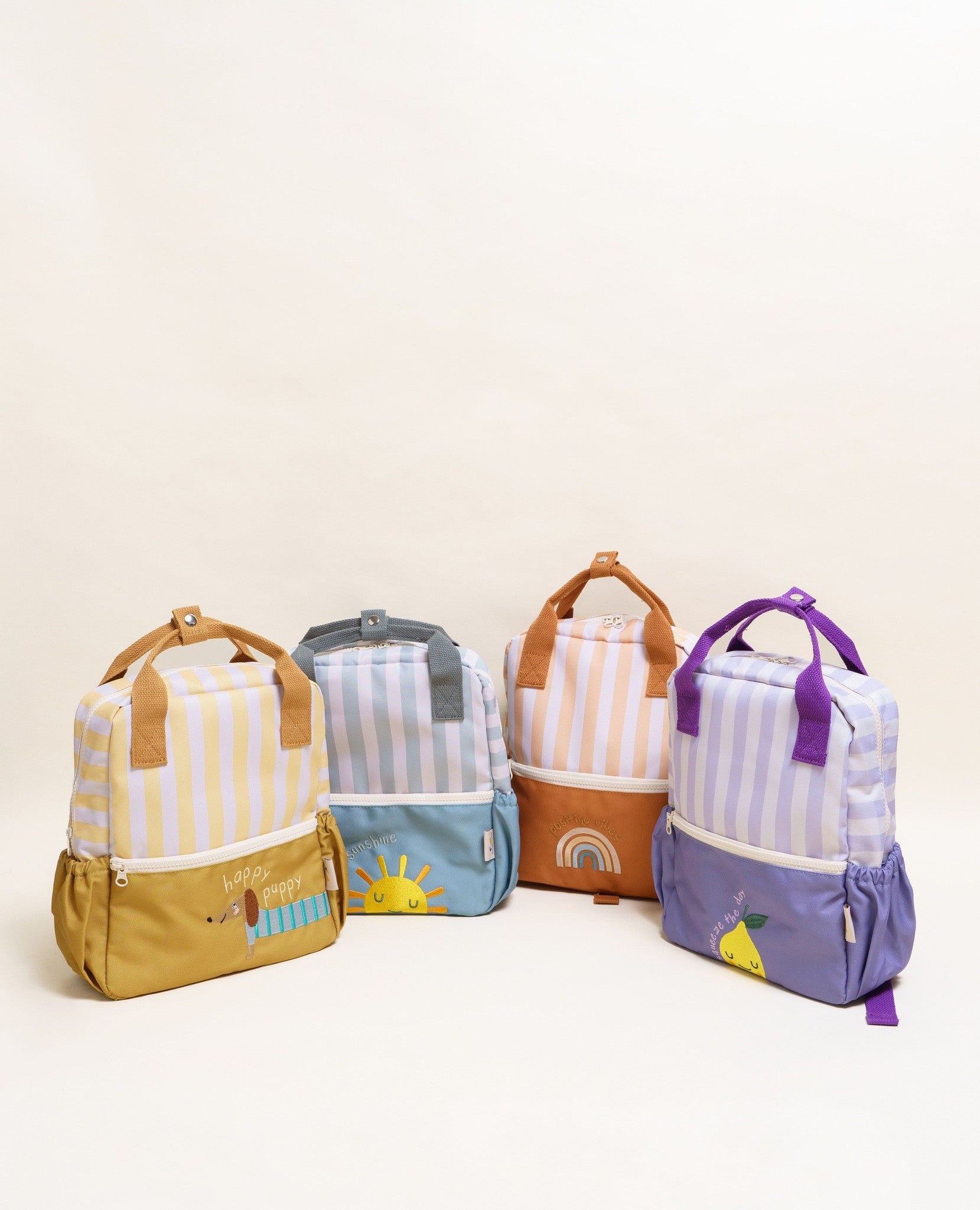 The Cotton Cloud Backpack Rainbow