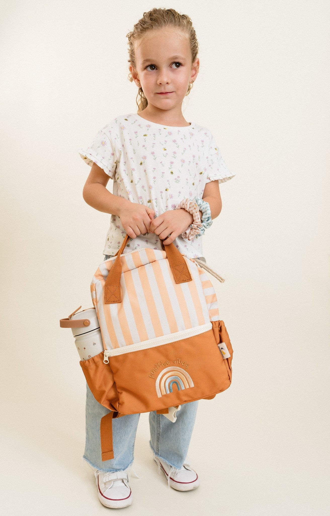 The Cotton Cloud Backpack Rainbow