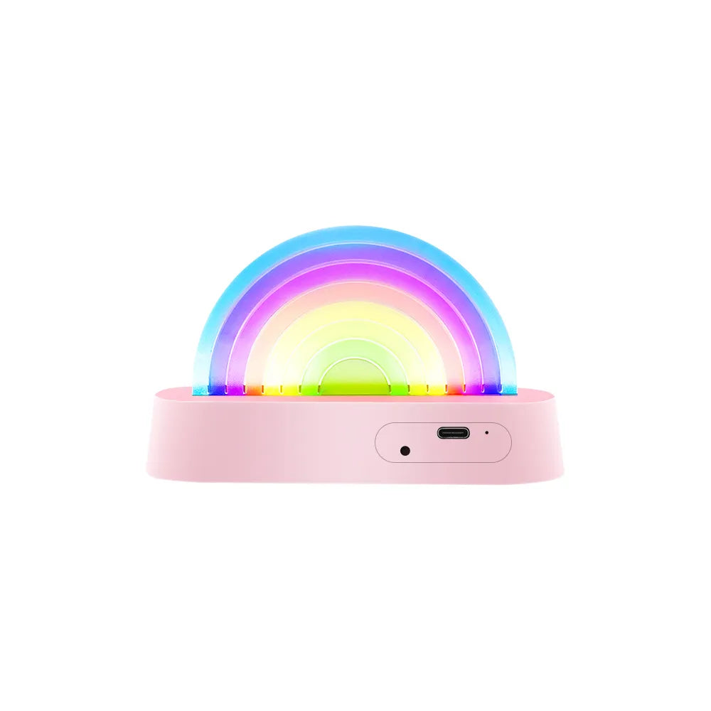 Lalarma Dancing Rainbow lamp Pink