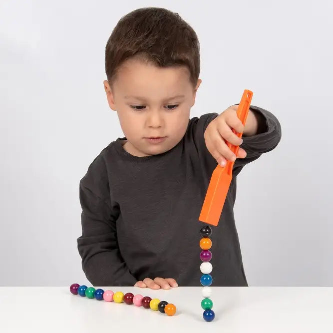 Gekleurde magnetische knikkers - Magnetische ballen met plastic omhulsel