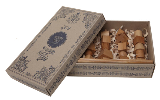 Wooden story Montessori Toy Naturel stapelen