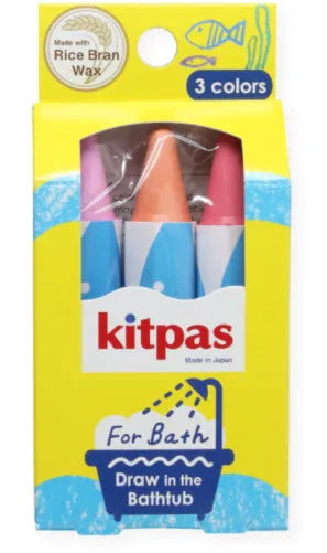 Kitpas Badkrijt – Set van 3 (Roze, Oranje, Rood)