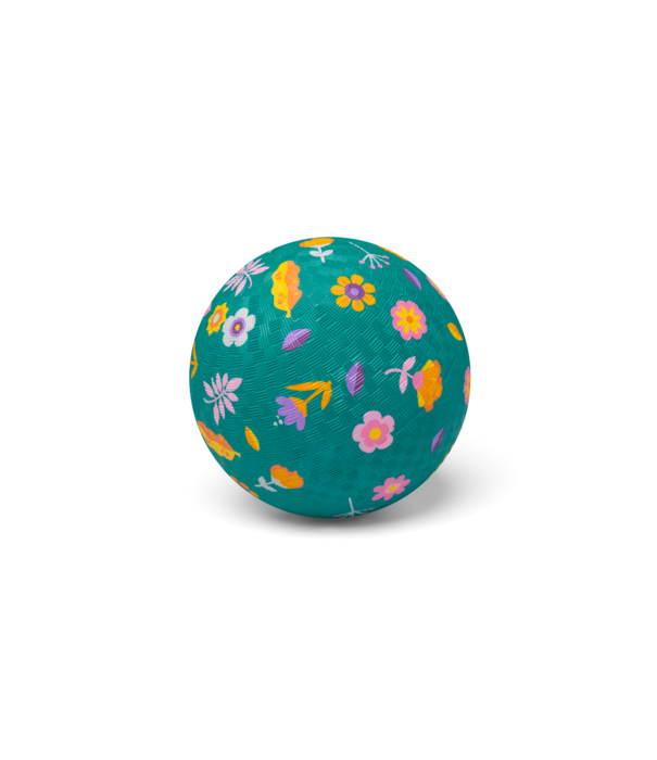Little L – Rubber bal Bloemen – 13 cm Kids Plus