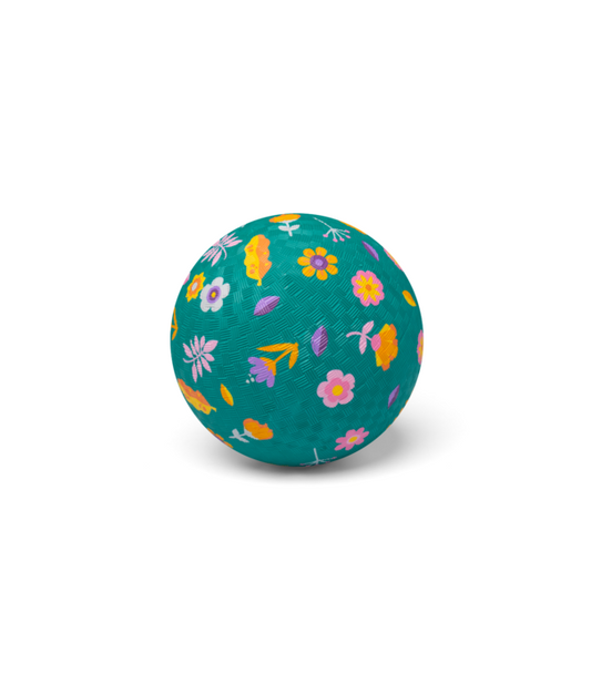 Little L – Rubber bal Bloemen (18 cm) Kids Plus