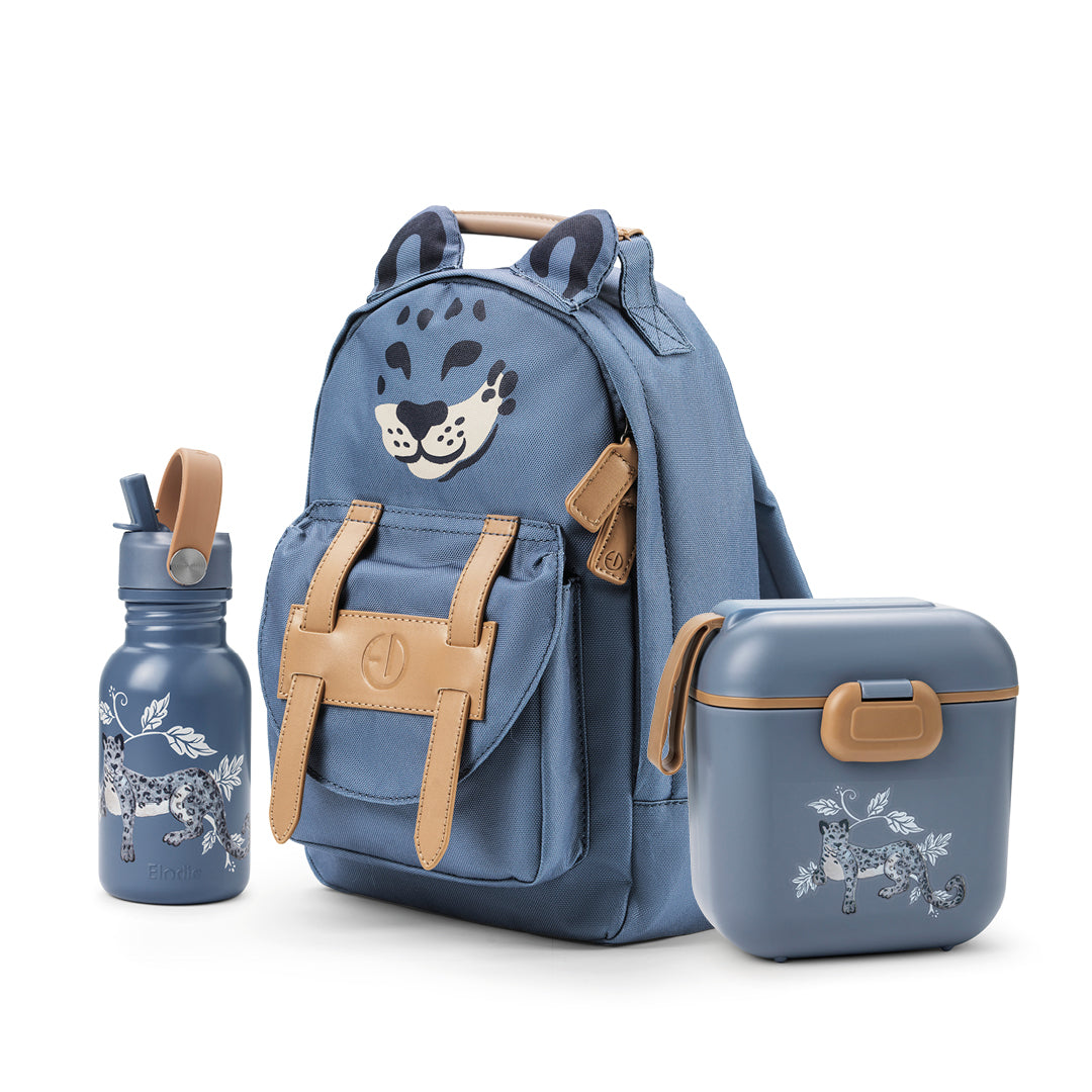 Elodie Kleuterpakket – Garden Leo | Rugzak, Lunchbox & RVS Waterfles Kids Plus