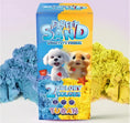 Afbeelding laden in Galerijviewer, Tuban - Fluffy Sand – Blue- Yellow (2 x 70 g) Kids Plus
