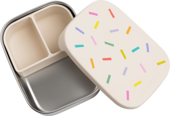 The Cotton Cloud lunchbox rvs confetti